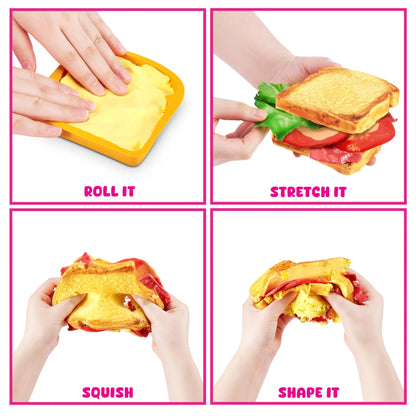 ZURU Slime Mart Make Your Own Realistic Slime Food Deluxe Shopping Cart Playset