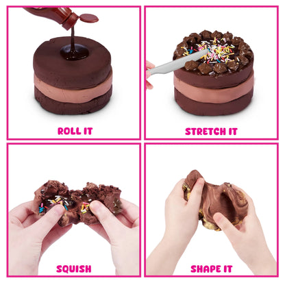 ZURU Slime Mart Make Your Own Realistic Slime Food Deluxe Shopping Cart Playset