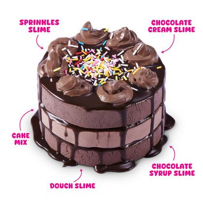 ZURU Slime Mart Make Your Own Realistic Slime Food Deluxe Shopping Cart Playset
