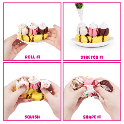 ZURU Slime Mart Make Your Own Realistic Slime Food Deluxe Shopping Cart Playset