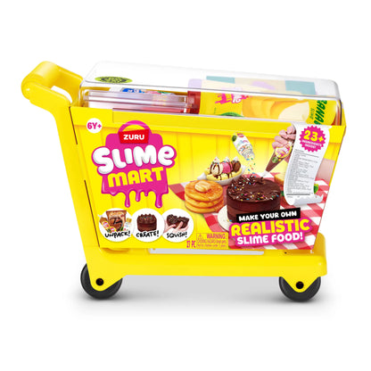 ZURU Slime Mart Make Your Own Realistic Slime Food Deluxe Shopping Cart Playset