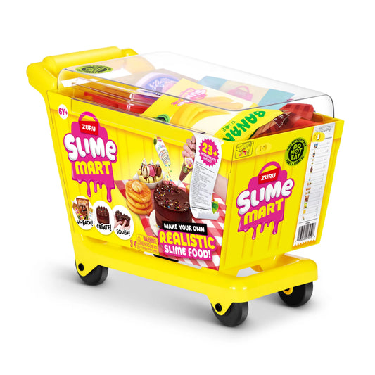 ZURU Slime Mart Make Your Own Realistic Slime Food Deluxe Shopping Cart Playset