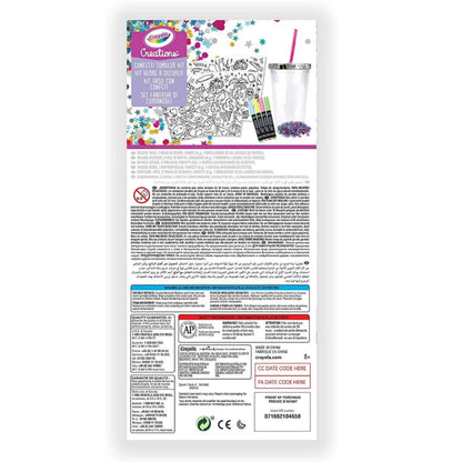 Crayola Creations Confetti Tumbler Kit